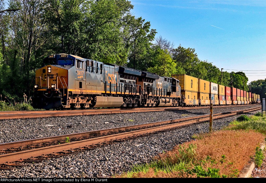 CSX 3417 on I-010